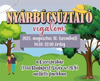 NYÁRBÚCSÚZTATÓ VIGALOM