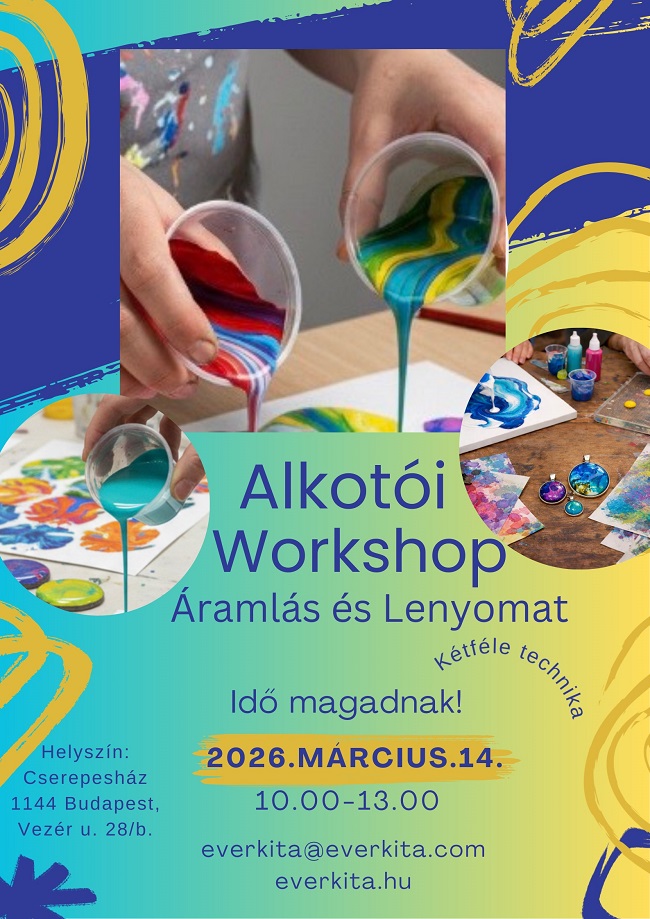 Áramlás és Lenyomat alkotói workshop