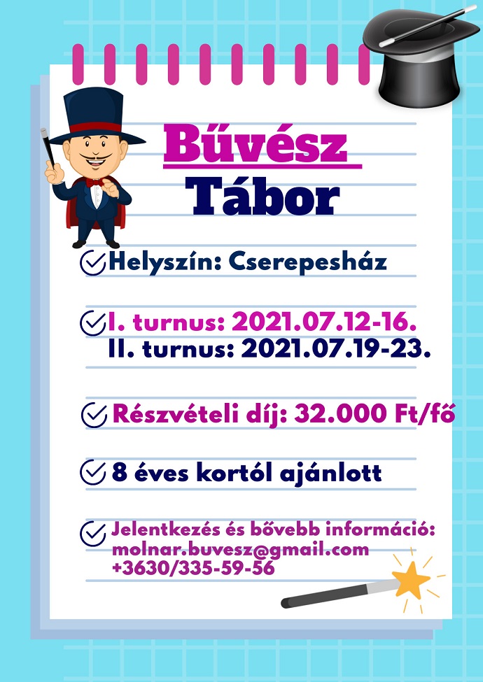 BÛVÉSZ TÁBOR