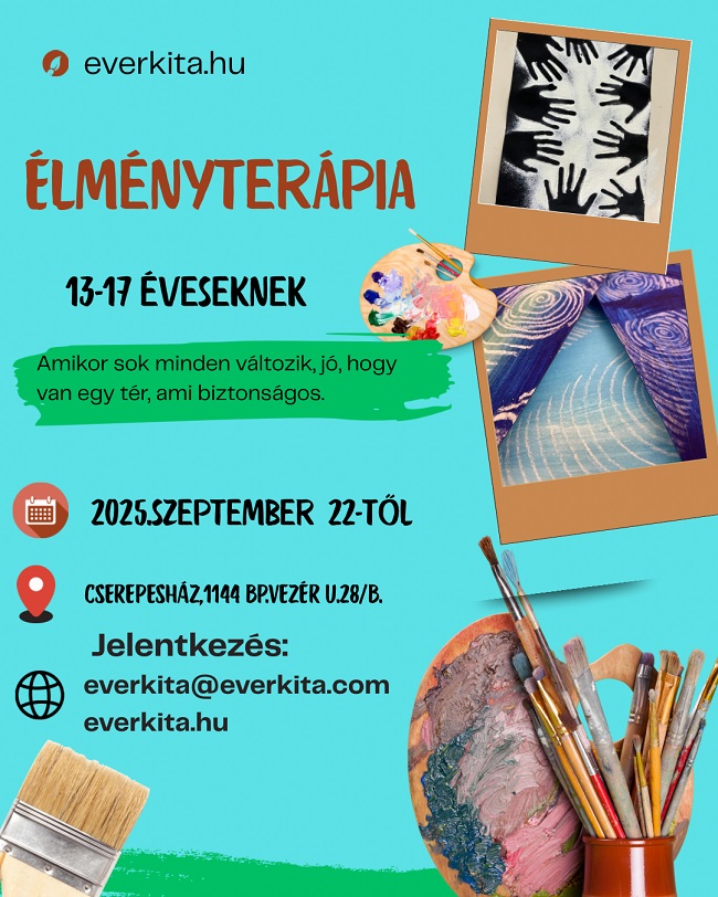  ÚJ! VÁLTOZÓBAN-MŰHELY 13-17 éveseknek